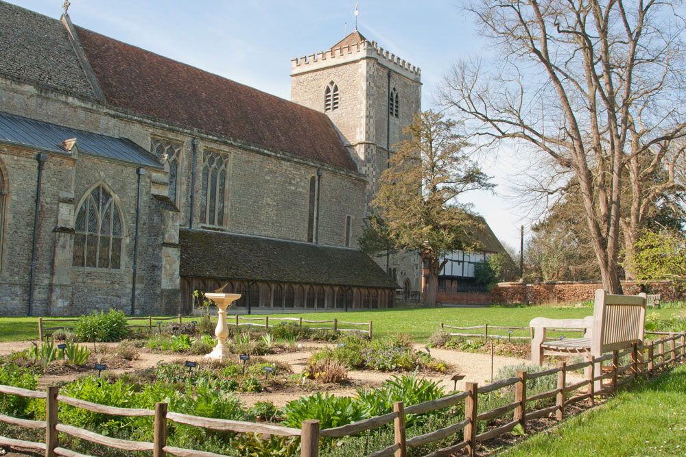 Dorchester Abbey cloister gallery