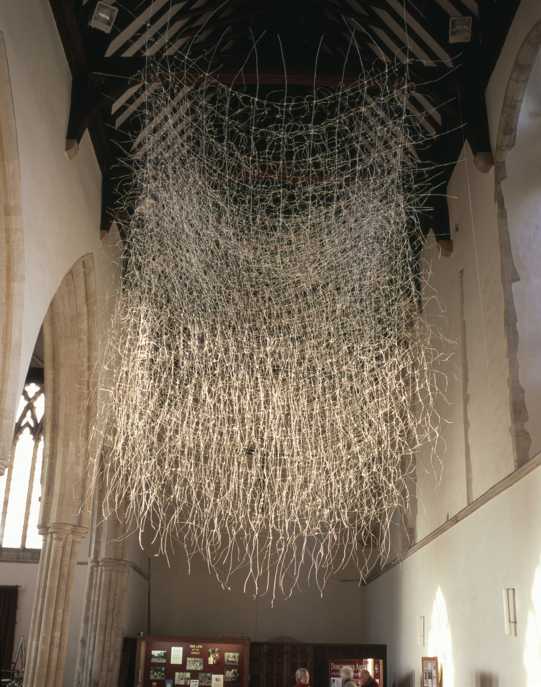 angela wright installation at Dorchester Abbey angela wright installation