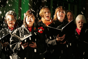 Village Carol Singing @ The Fleur de Lys Pub | Dorchester | England | United Kingdom