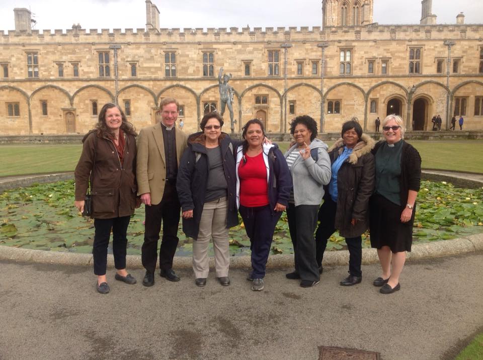 South African visitors to Dorchester Abbey