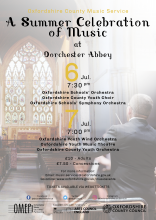 OCMS - Gala Concert 6 July at 7.30pm and 7 July at 7.00pm. @ Dorchester Abbey | Dorchester | England | United Kingdom