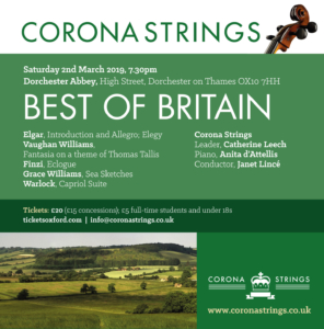 Corona Strings Best of Britain @ Dorchester Abbey | Dorchester | England | United Kingdom