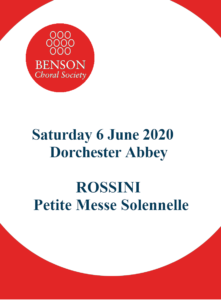 Cancelled - Rossini's - Petite Messe Solennelle @ Dorchester Abbey