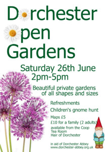 Dorchester Open Gardens @ Dorchester