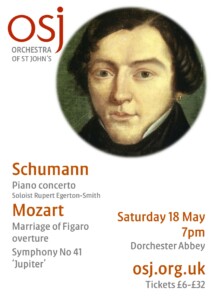 Schumann and Mozart @ Dorchester Abbey