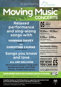 Moving Music Concerts @ Dorchester Abbey