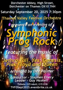 An Evening of Symphonic Prog Rock @ Dorchester Abbey