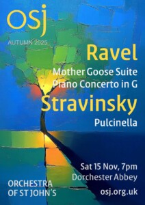 RAVEL AND STRAVINSKY with JENEBA KANNEH-MASON @ Dorchester Abbey