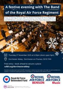 RAF Benson Charity Christmas Concert @ Dorchester Abbey