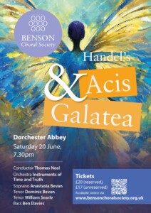 Benson Choral Society Summer Concert @ Dorchester Abbey