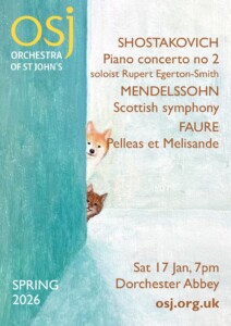FAURE AND SHOSTAKOVICH @ Dorchester Abbey