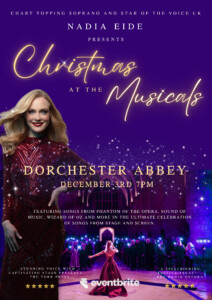 Nadia Eide - Christmas At The Musicals 2026 UK Tour @ Dorchester Abbey