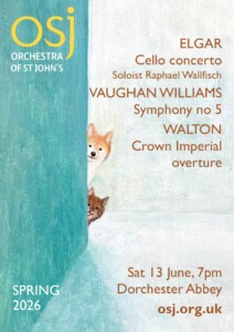 ENGLAND AND EMPIRE with RAPHAEL WALLFISCH cello @ Dorchester Abbey