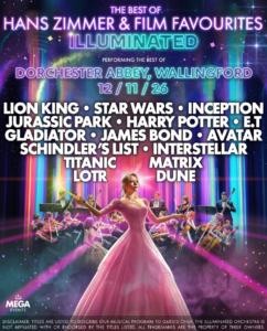 Tribute to Hans Zimmer & Film Favourites Illuminated @ Dorchester Abbey