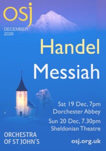 Handel MESSIAH @ Dorchester Abbey
