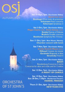 BACH - Orchestra of St John's @ Dorchester Abbey